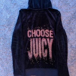 "Choose Juicy" Couture Velour Jacket